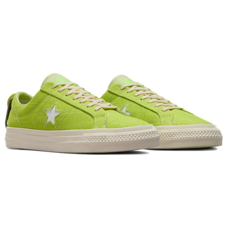 Converse SKATE Non-Slip Shock-Absorbing Abrasion Resistant Low-Top Board Shoes Unisex Green