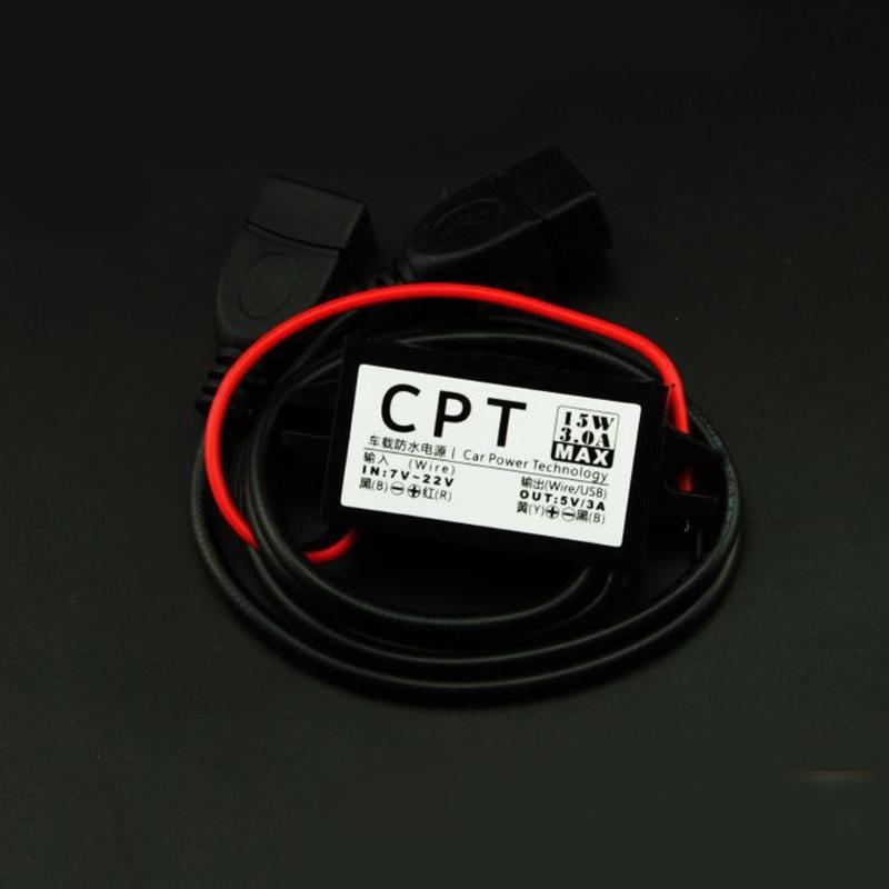 DC7V-22V to DC5V USB Step DownModule Converter Phone Charge Car Power Supply