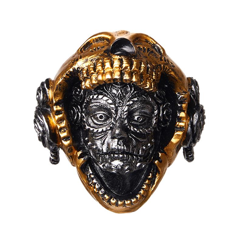 

Магнитное украшение в виде механического черепа из металла ручной работы, готическая маска черепа, магниты на холодильник, домашний декор в стиле стимпанк со скелетом 1pc