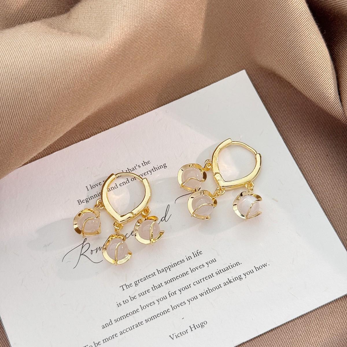 Модные ретро металлические модные серьги универсальные серьги One Size