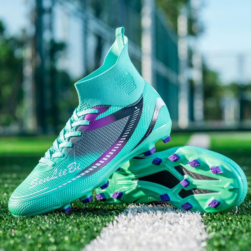 Spot X2403 Adult Long Nails Broken Nails Football Shoes Men's Artificial Turf Training Game Sports Shoes Women