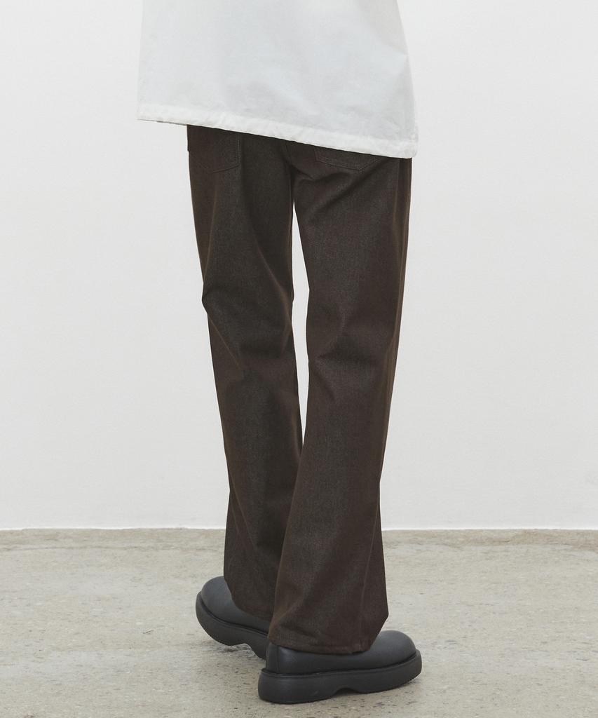 DECET Dawn Semi Wide Jeans Dcpt002Cpbrown