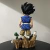 Super Saiyan Gt Goku, Double-Headed Sculpture, Classic Scene, Trendy Play Statue Model Ornament Boxed Figure