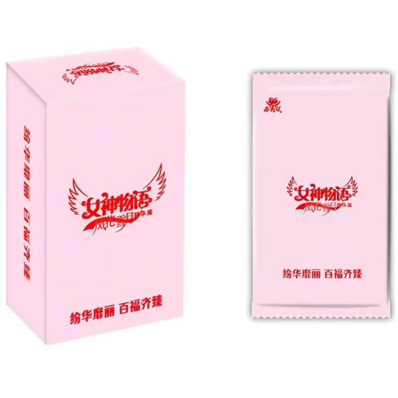Goddess Story Cards Fufeng Chapter Colorful Flash Card Booster Box Rem Girl Anime Character Collection Card Games Toy Kid Gifts