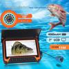 Ultra-clear 7" Night Vision Headlamp Fish Finder with Temperature & Depth Detection for Ice Fishing.