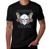 Sleeping With Sirens Grunge Totenkopf T-Shirt Einfaches Trendiges Lässiges T-Shirt