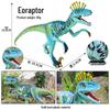 Children's Dinosaur Toy Set: King Kong, Tyrannosaurus Rex, Aurochs, Pachycephalosaurus, Spinosaurus, Therizinosaurus Model.