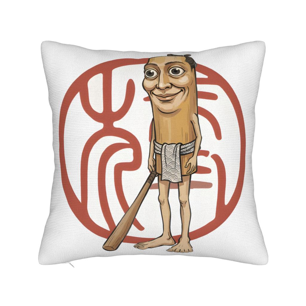 Tung Tung Tung Sahur chasing Tralalero Tralala Pillow Case Graphic Pillow Cover For Living Room Sofa Funny Pillowcases