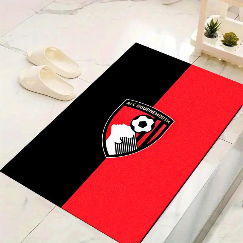 Afc Bournemouth Carpet Rug for Living Room Bedroom Home Sofa Decoration, Kids play Non-slip Floor Mat