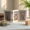 Modern Simple Folding Photo Frame Triplex Frame Picture Frame Ornaments Hinge Photo Frame  Gifts