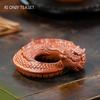 Yixing Purple Clay Tea Pet Chinese Zodiac Dragon Statue Ornaments Desktop Crafts Handmade Sculpture Tea Figurine Decors Tea Set