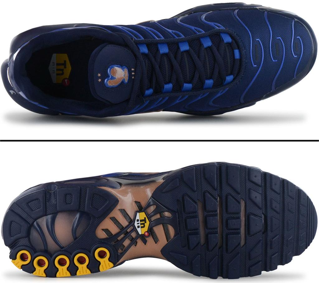 Nike Air Max Plus TN OG FFF - French Football Federation - Herren Sneakers Schuhe Blau IQ0170-400 ORIGINAL