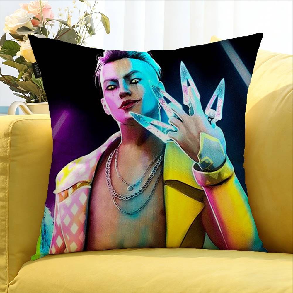Dead by Daylight Trickster   Various Sizes Square Pillow Case For Car Home Bedchamber Decor