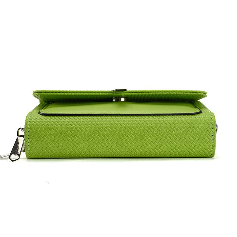 New Color-Block Women Bag - Retro Zipper Crossbody Phone Purse Fashion Versatile Shoulder Bag for Daily Chic Style