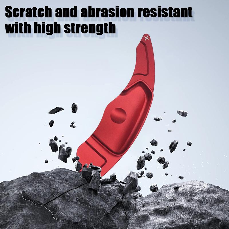 Car Steering Wheel with Extended Shift Paddles Aluminum Alloy Simple Exquisite Shift Paddles for Kia K3 CEED V2 2020 2021 2022