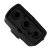 2Pcs Black Car Sun Visor Clips Plastic Hanger Holder Buckle Bracket Retainer For VW Amarok Passat B5 B6 Beetle Golf MK4 Touran