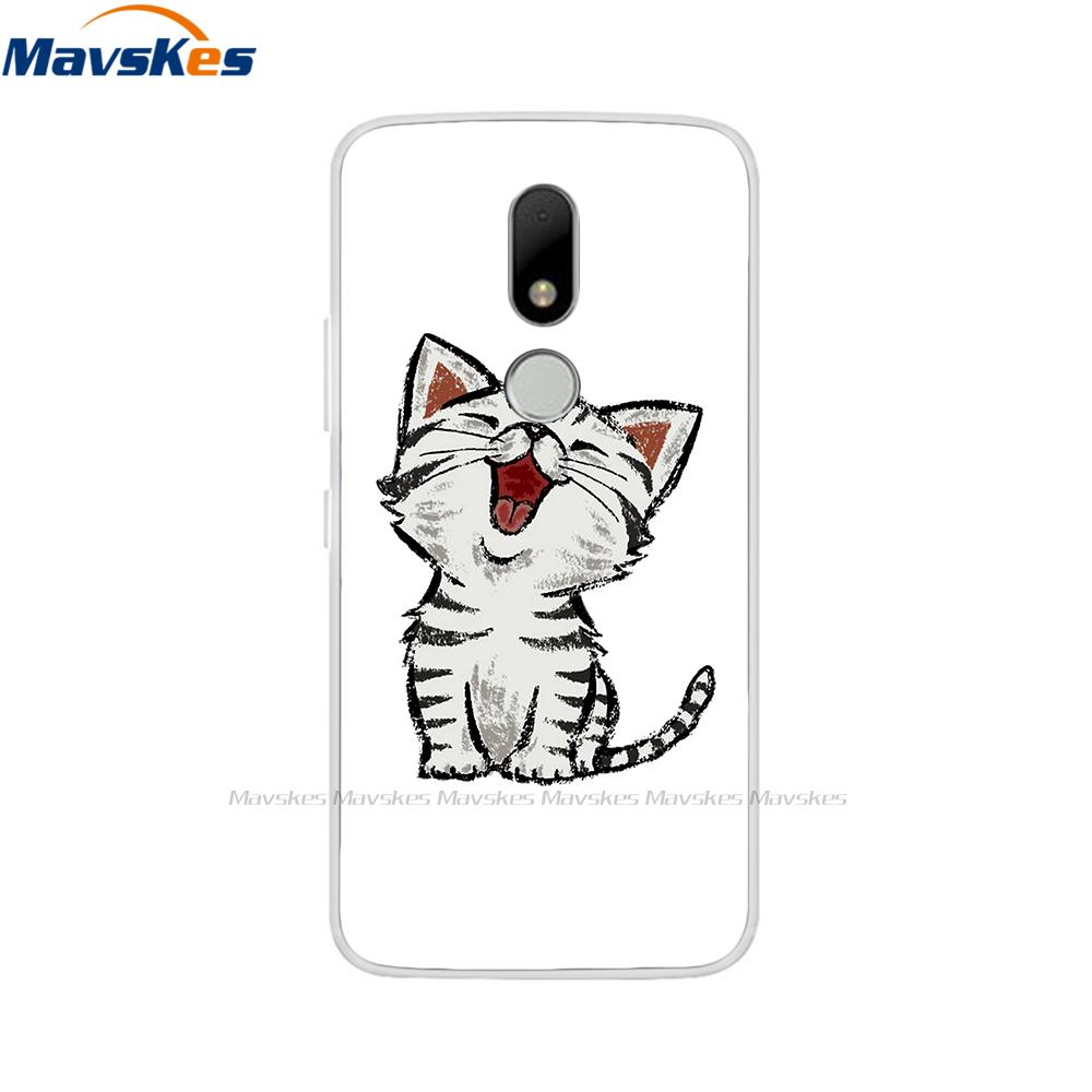 Soft TPU Case For Motorola Moto M Case XT1662 5.5inch Cute Cartoon Silicone Back Cover For Moto M Case XT1663 Phone Cases flower
