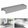 Sink Edges Protector Expandable Silicone Splashproof Mat Multipurpose Countertop Guard for Kitchen Bathtub Sinks