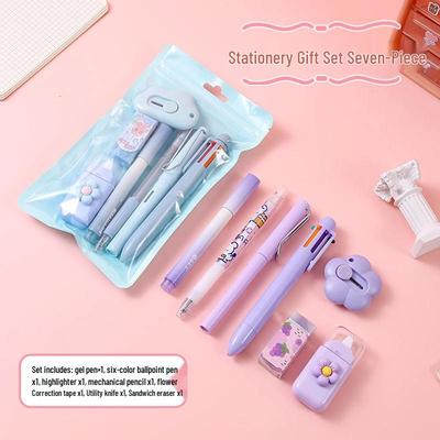 Set de papeterie minimaliste In': Ensemble Stylo, Ruban Correcteur et Crayon de Haute Valeur pour Étudiants
