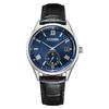 Men's Watch CITIZEN COLLECTION BV1120-15L Eco-Drive Small Second Leather Blue Navy