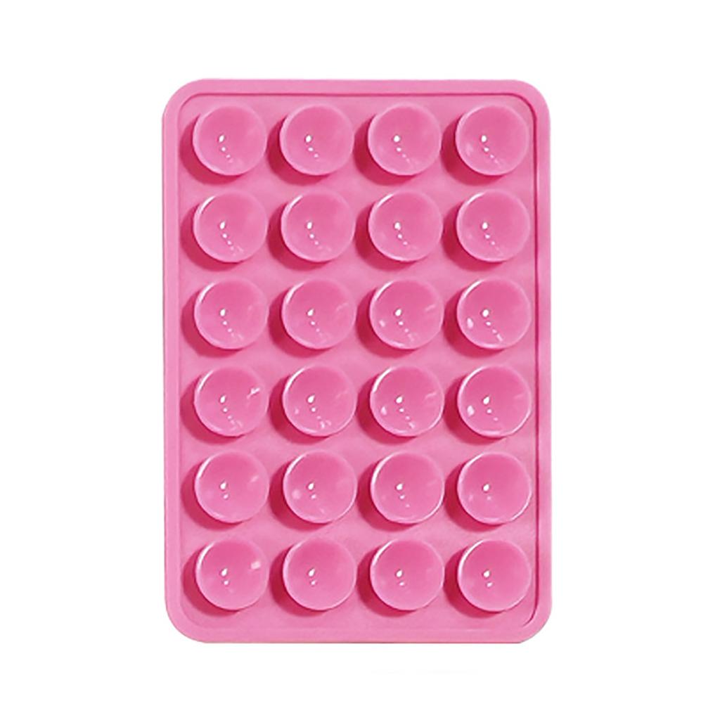 Silicone Suction Cup Phone Holder Multifunctional Suction Cup Wall Stand Square Anti-Slip Single-Sided Case Mount Back Sticker