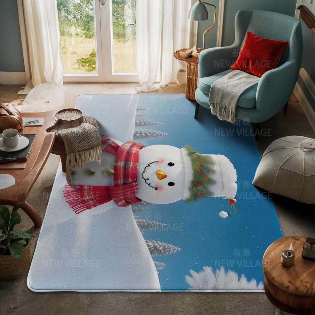 Koberec ke vchodu do domu Rohožka ke dveřím do domu Obývací pokoj Vana Koupelna Protiskluzové koberce s absorpcí vody vana Veselé Vánoce zima