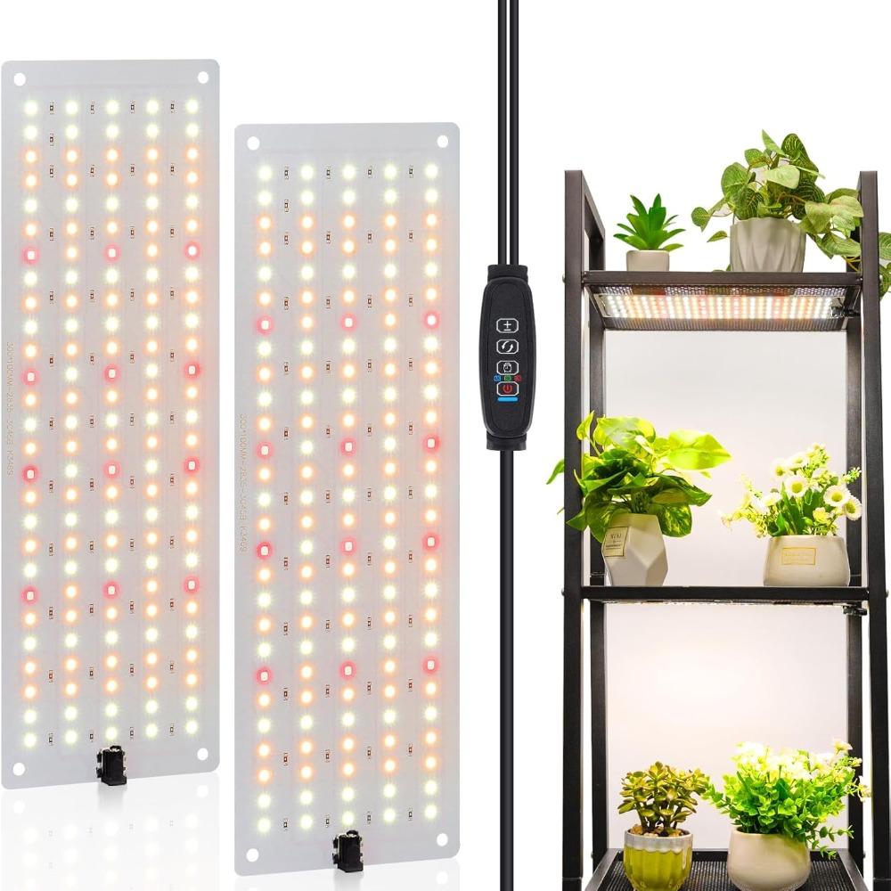 

3 Lighting Modes Plant Grow Light 10 Dimmable Levels 24-Hour Timer Cycle Under Cabinet Grow Lamp Easy to Install
