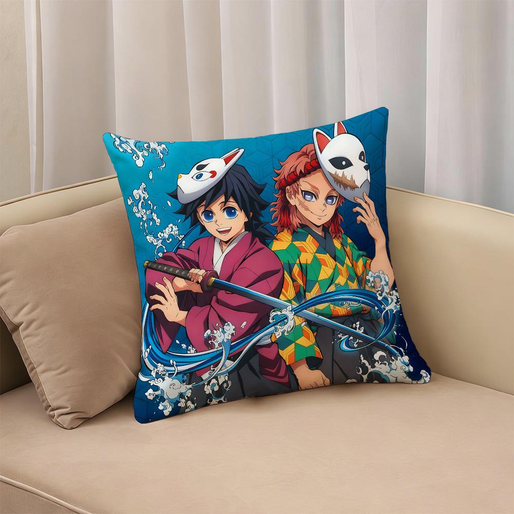 Decorative Pillowcase Popular Anime Room Decorating Items Cushions Covers Modern Home Decoration Personalized Gifts Pillow Cover