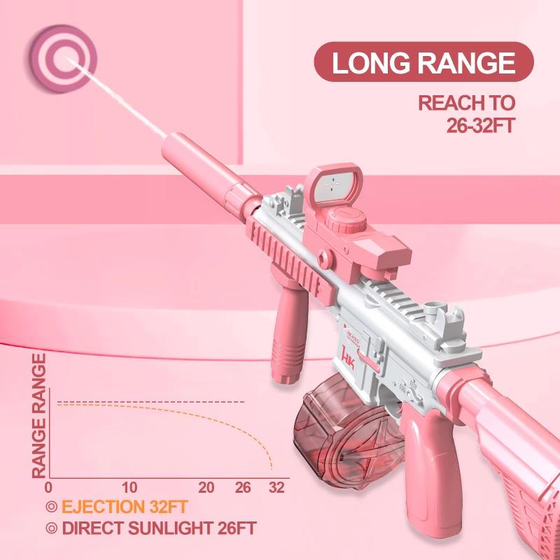 M416 Water Gun Shooting Toy Summer M416 Water Gun Battle Beach Outdoor Entertainment Children's and Adult Toys