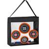 TORMEN Nerf Compatible Soft Foam Target Toy with Folding Stand and Mesh Storage Bag for Practice Shooting, Ages 6+