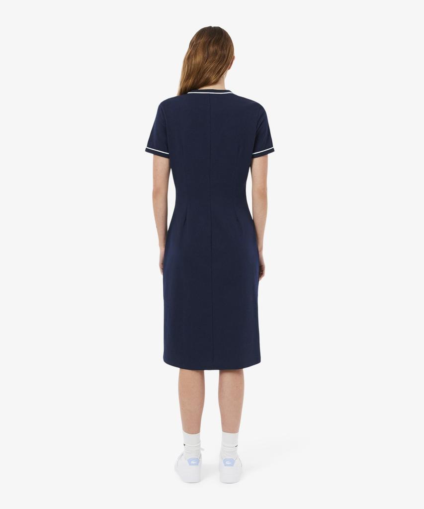 LACOSTE Women'S Piping Detail T-Shirt Dress Ef9855-56G 3Ui