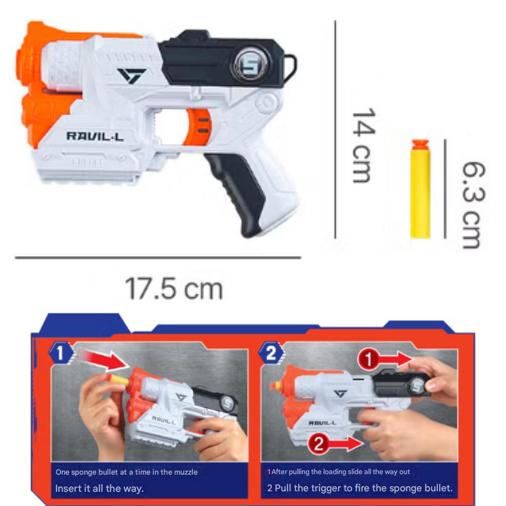 Space Sponge Gun(+5) and Bullets(+40)