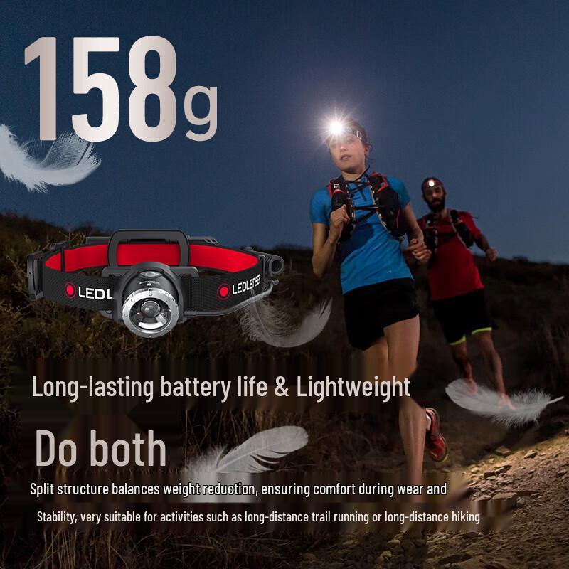 Επαναφορτιζόμενος Φακός Κεφαλής LED LENSER H8R