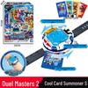 Xuan Card Fighter 2: Blue Lightning Thunder King Flame Dragon Transforming Robot Car Toy