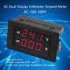LED Digital Display AC 100.300V Voltmeter 0-100A   Meter(Red Red)