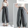 Women's Summer 2026 Lightweight Wide-Leg Lantern Pants