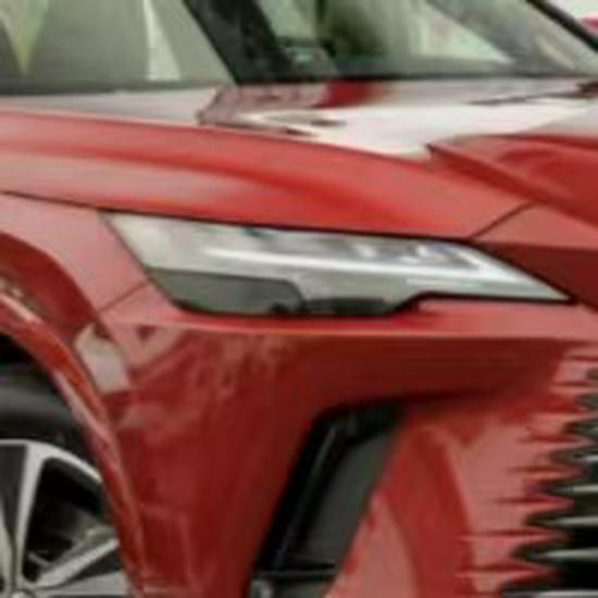 Compatible Smoked Headlight Film for Lexus ES200/IS/NX200/RX300 - Light-Controlled Color-Changing