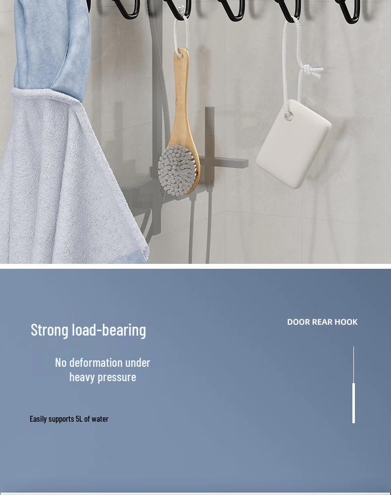 Katze & Wolke Herzförmiger Spurloser Über-Tür-Hakenständer