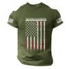 Men's Independence Day Printed Short Sleeve T-Shirt - Casual Fashion Top for Summer
