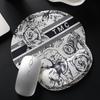Pacha Dog Rubber Wrist Support Mouse Pad & Cute Keyboard Hand Rest Desk Pad - Ins Style