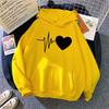 2025 autumn and winter European and American creative letters European and American men's and women's hooded sweater