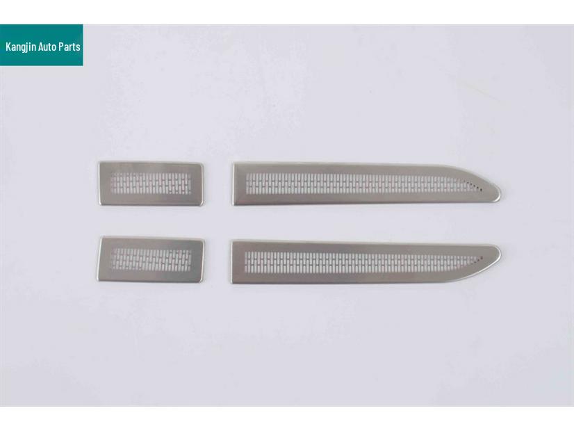 Chery 25 ICAR V23 Silver Stainless Steel Front Triangle Speaker Cover