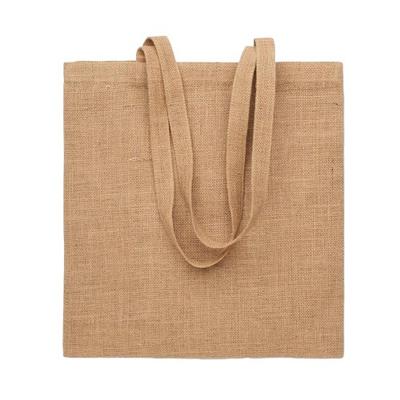 Zolang Jute Long Handle Shopper Bag