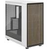 Boîtier PC - FRACTAL DESIGN - North XL Chalk White TG Clear - FD-C-NOR1X-04 - E-ATX - Design Élégant En Bois Et En Alliage