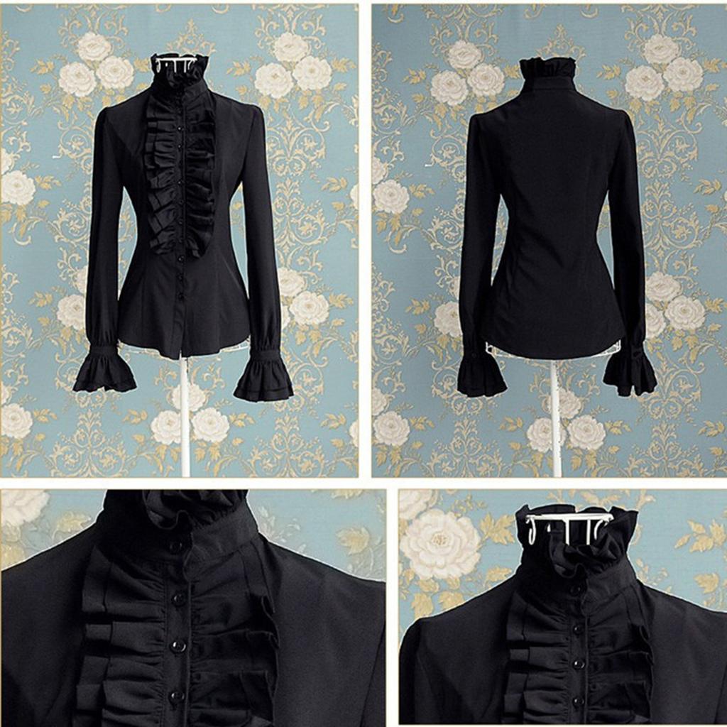 Lettuce Edge Fitted Sleeve Long-sleeve Shirt