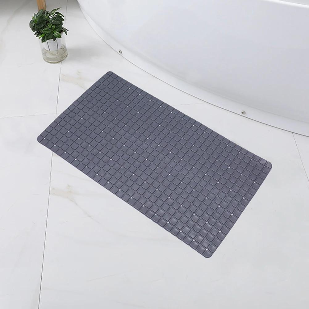 HOT PVC Anti-skid Bath Mats Soft Shower Mat Massage Mat with Suction Cup Non-slip Bathtu Bath Mat Bathroom Accessories Hot
