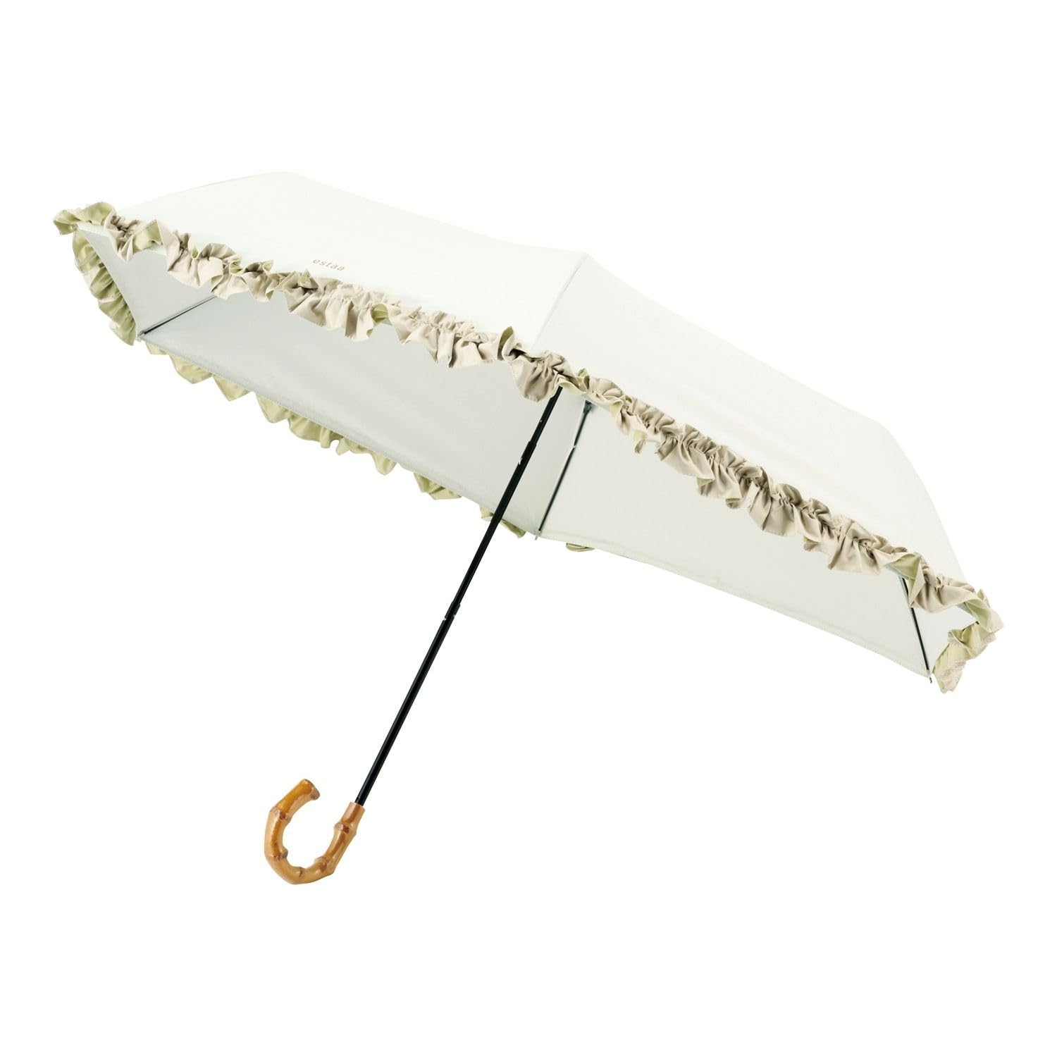 

Moonbat Складной Солнцезащитный и Дождевой Легкий Теплоотражающий УФ Мини Белый [Эта] Женский Зонт, Защита, Блокировка, Блокировка, Защита, Рюши, 31-230-30268-05, белый