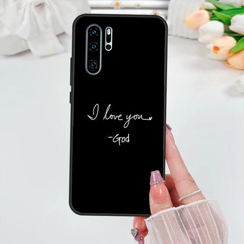 Bible Jesus Christ Christian Quotes Case For Huawei Nova Y90 Y70 Y61 Y60 5T Nova 9 10 SE 3i 7i 8i 11i P40 P30 Lite P60 Pro Case