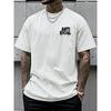 European Sizes Men'S Anti-Social Graphic T-Shirt - a Bold Statement Tee Featuring Distressed White Lettering