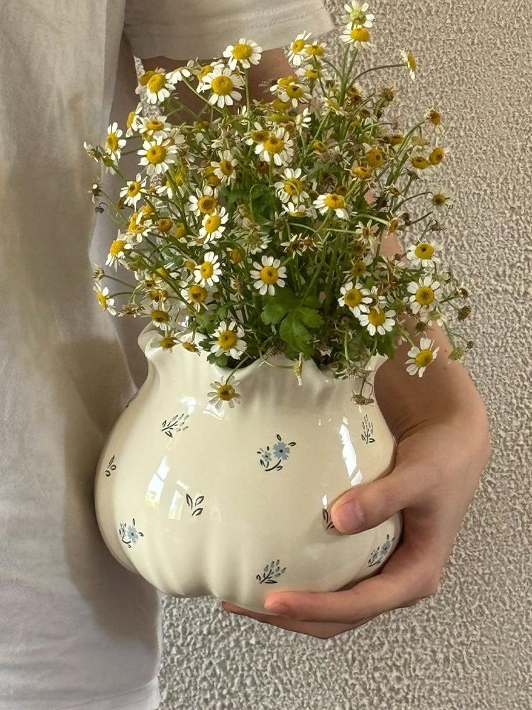 Kapaklı Seramik Süt Kavanozu Basit Ev Kahve Dükkanı Süt Kupası Öğleden Sonra Çay Potu Bal Kavanozu Batı Sofra Takımı Mikrodalga Latte Kavanozu